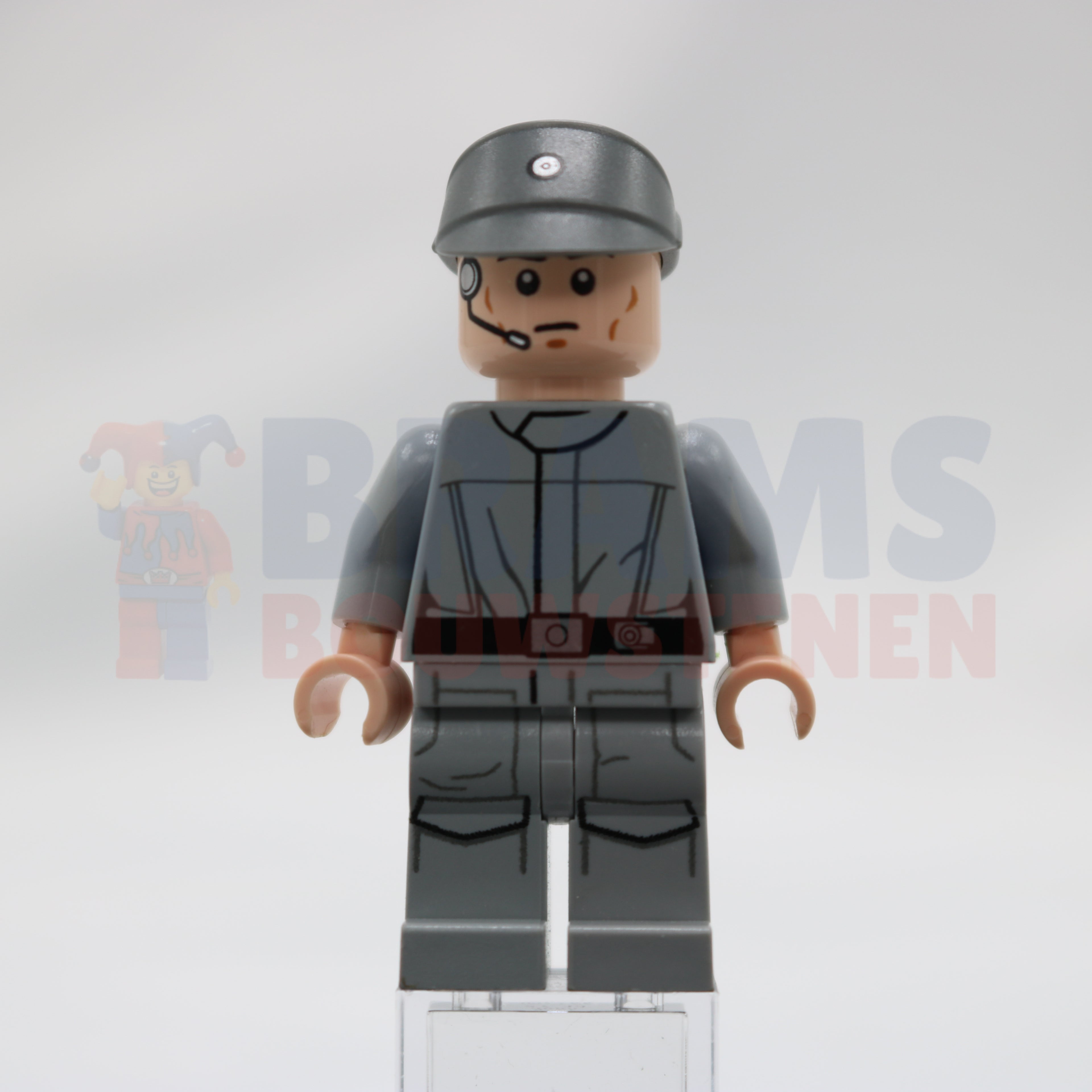 Minifig sw0584 - Imperial Crew - Dark Bluish Gray Cap